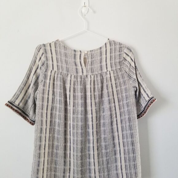 Bohme Boho Embroidered Peasant Blouse size XS - Picture 7 of 10